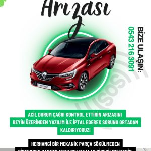 RENAULT & DACİA SOS ARIZASI ÇÖZÜMÜ